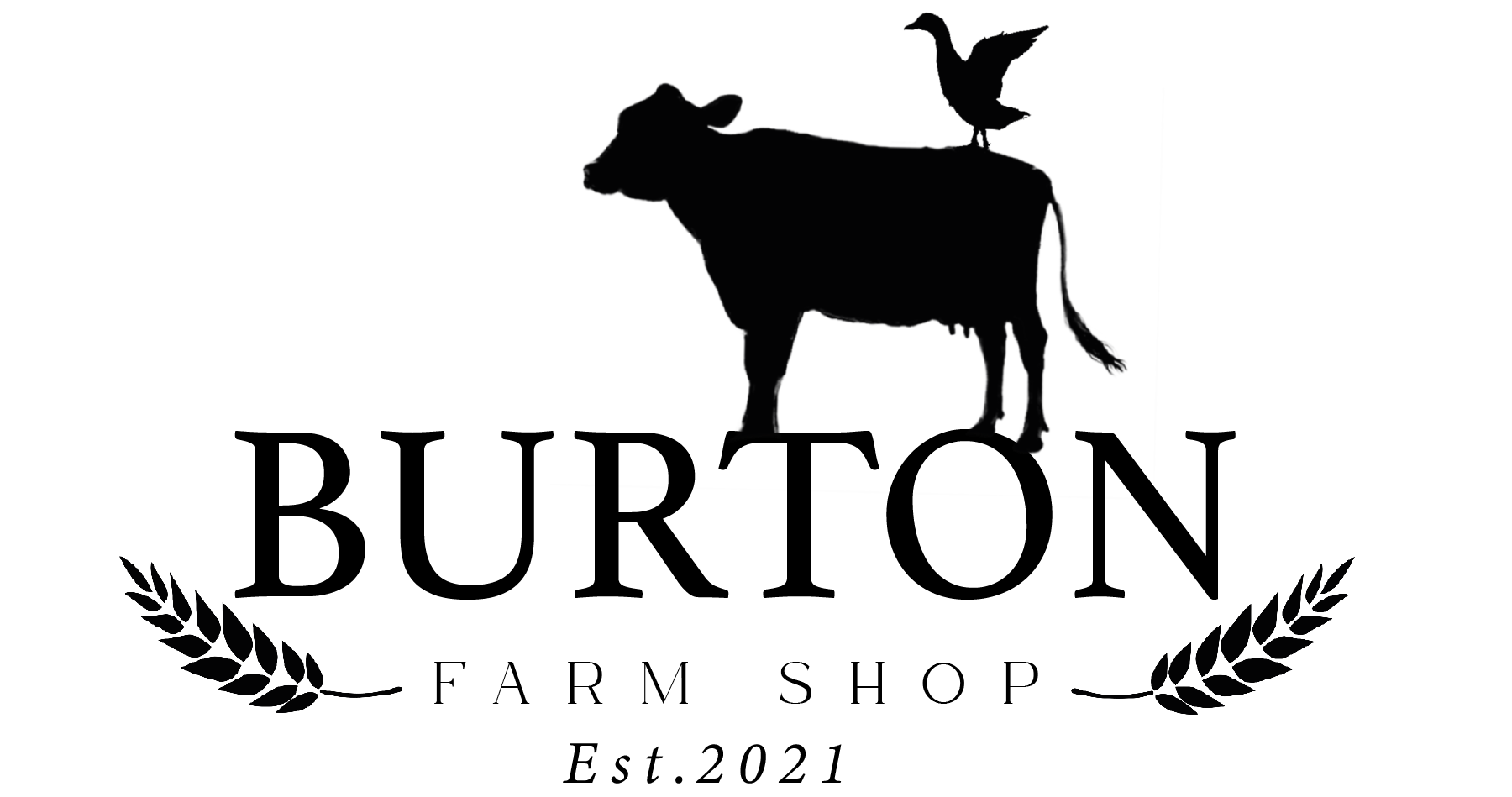 "Burton Farm Shop Est. 2021" Icon. Burton Farm, Local Farm shop, Chippenham.